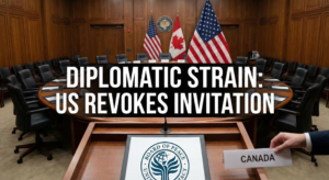 Donald Trump Revokes Canada’s Invitation to Join ‘Board of Peace,’ Sparking Diplomatic Tensions